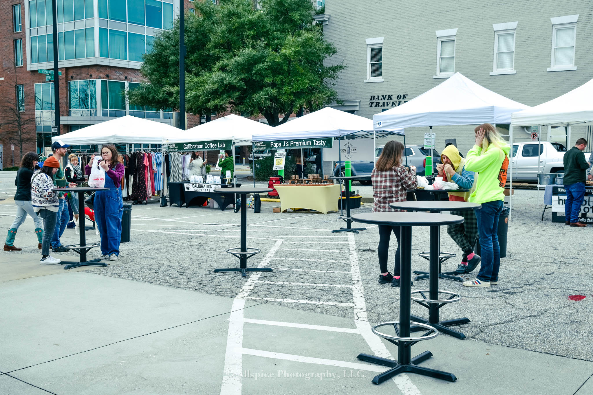 Toasty Farmer Market at Sum Bar in Greenville, SC, taken by Allspice Photography, LLC.