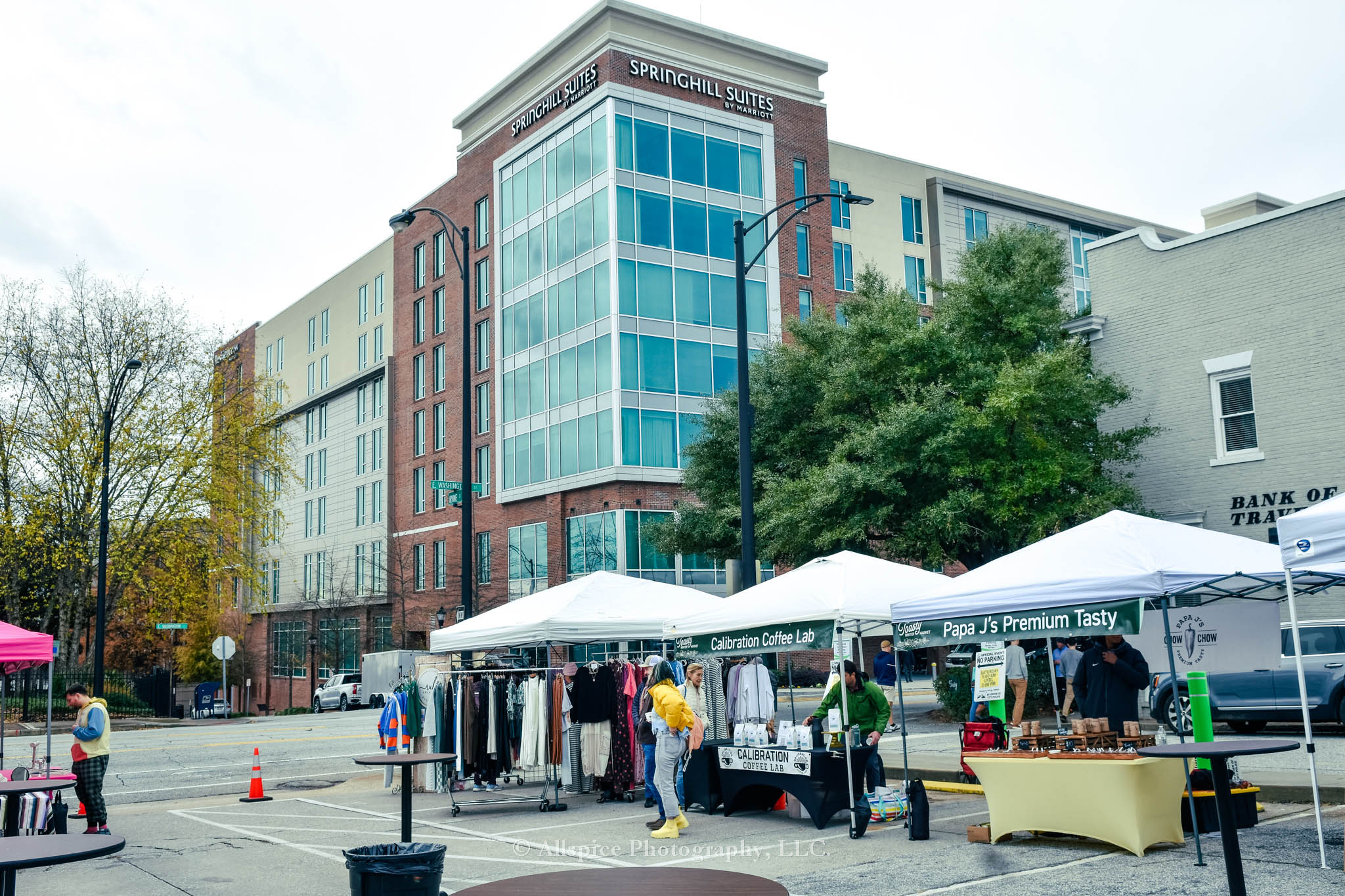 Toasty Farmer Market at Sum Bar in Greenville, SC, taken by Allspice Photography, LLC.