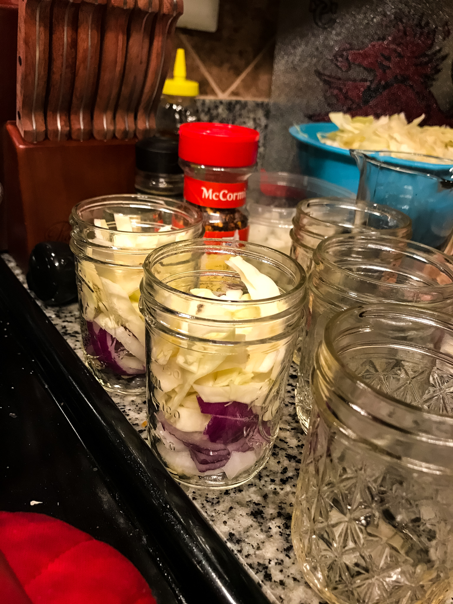 Pickled Cabbage & Onions Pimento & Prose