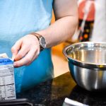 Jamie making cornbread, taken by Allspice Photography, LLC.