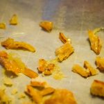 The candied lemon peel drying for the cupcakes. Taken by Allspice Photography, LLC.