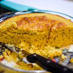 The finished gluten-free cornbread, taken by Allspice Photography, LLC.