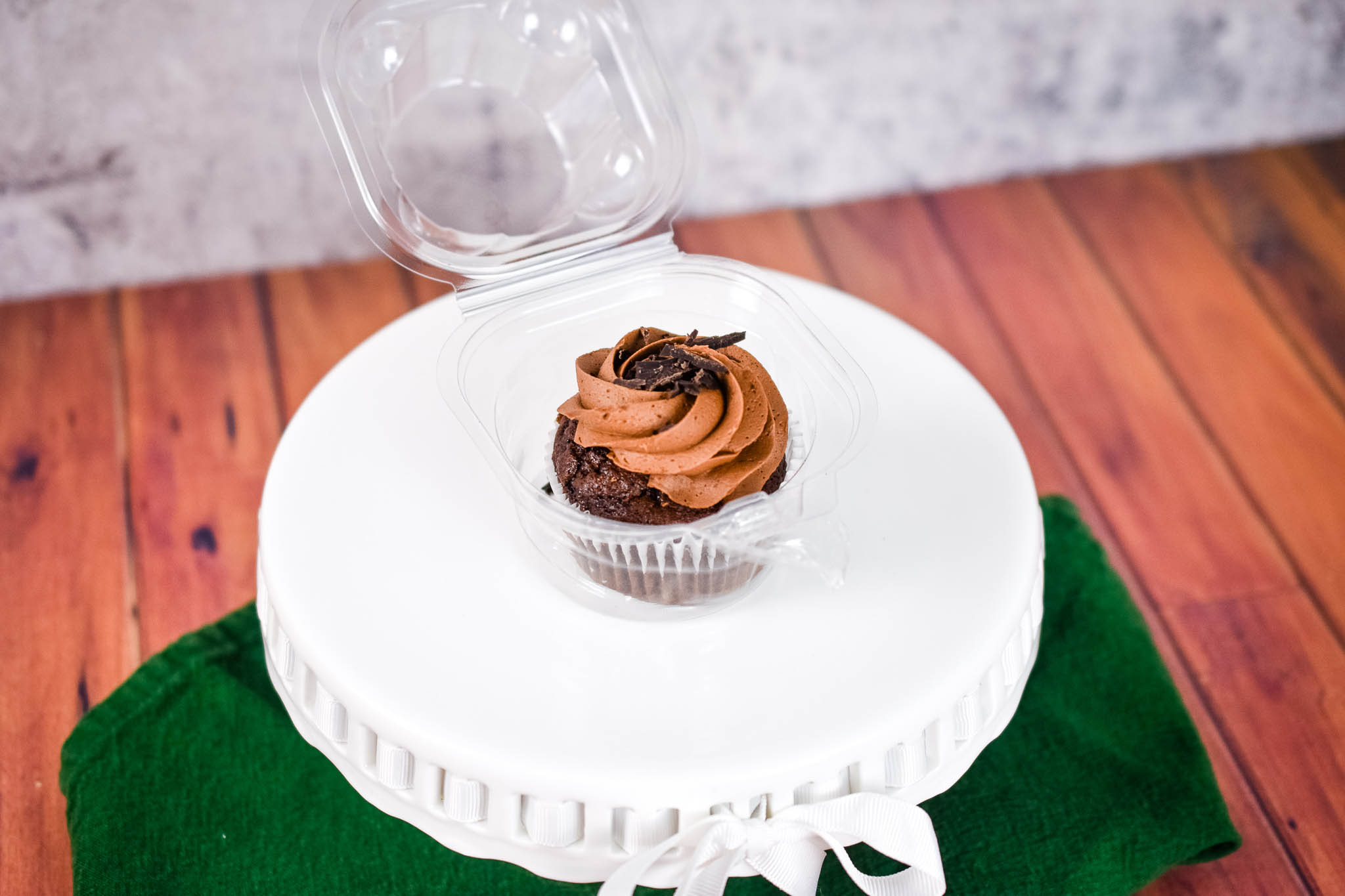 Chocolate cupcake from Robin's Just Desserts in Simpsonville, SC.