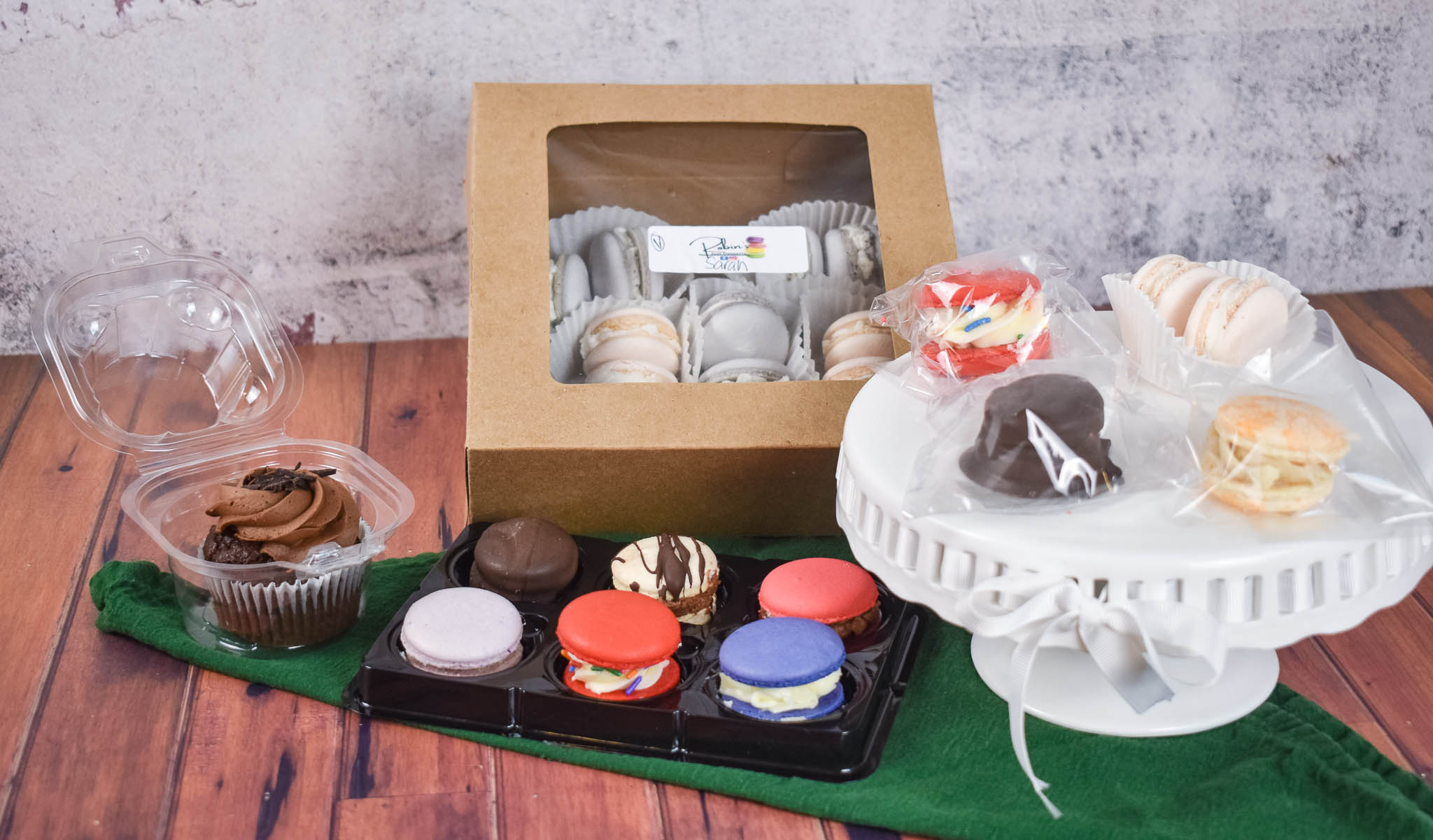 Robin's Just Desserts macarons from Simpsonville, SC.