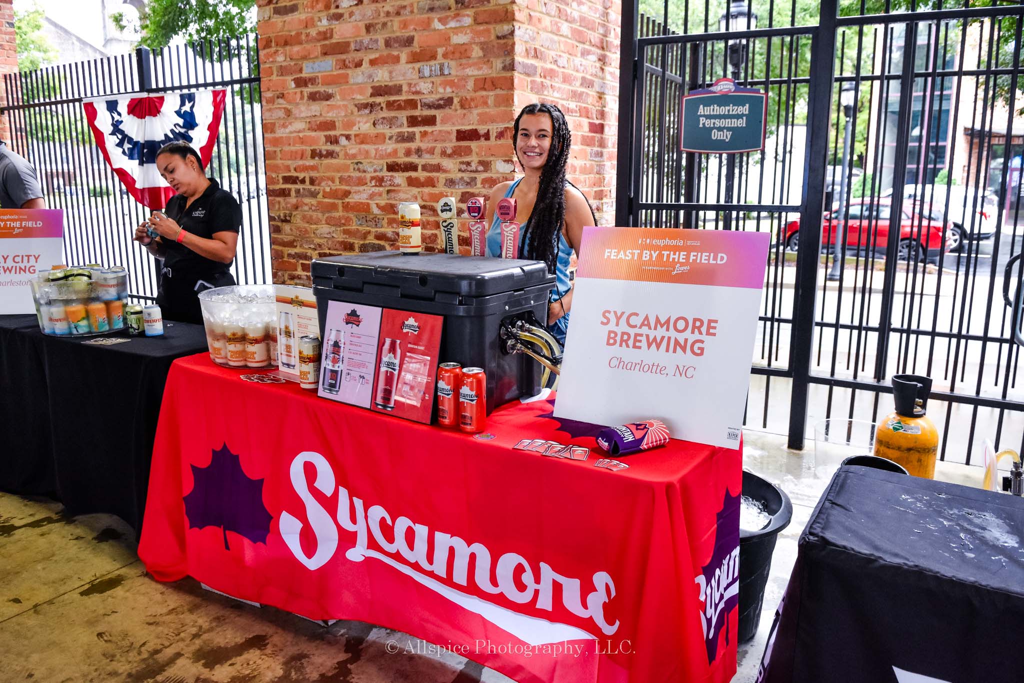 Sycamore Brewing Company from Charlotte, NC from Beer Central at Feast by the Field Day 2, taken by Allspice Photography, LLC.