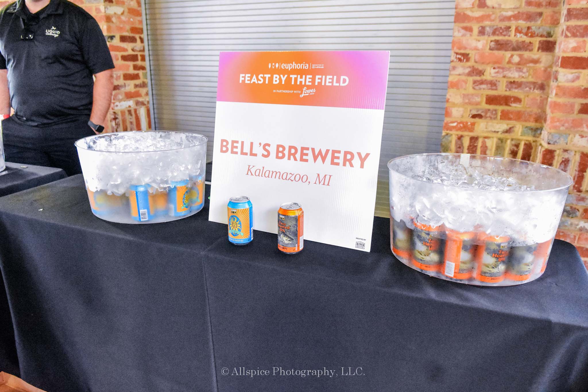 Bells Brewing from Kalamazoo, MI from Beer Central at Feast by the Field Day 2, taken by Allspice Photography, LLC.