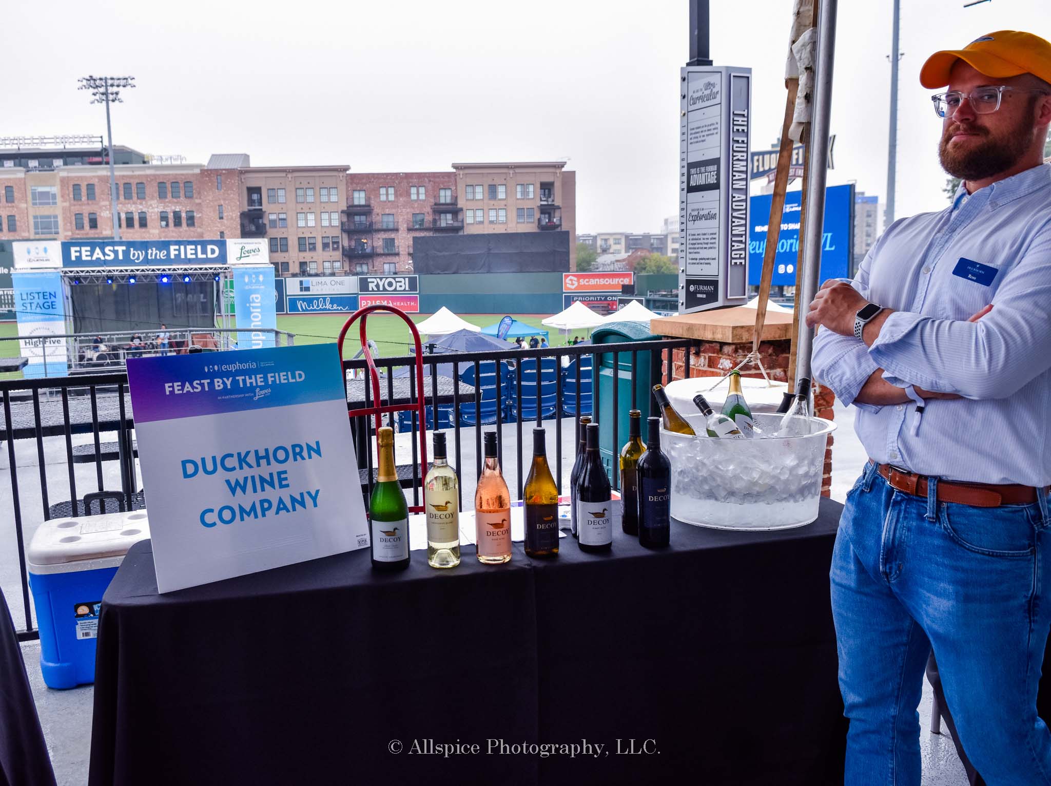 Duckhorn Wine Company from St. Helena, CA at Feast by the Field, taken by Allspice Photography, LLC.