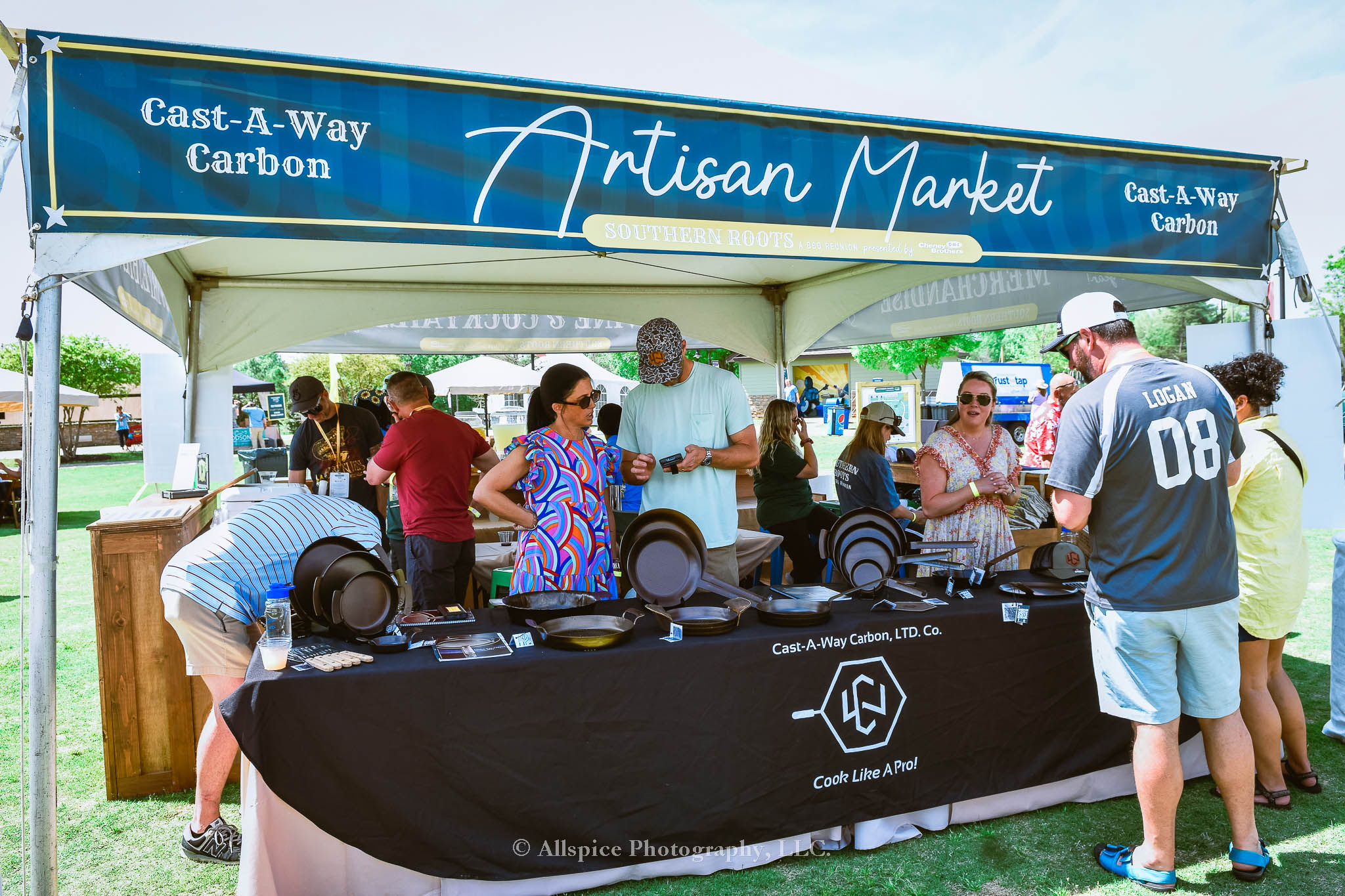 Cast-A-Way Carbon from the Artisan Market at Southern Roots Reunion in Travelers Rest, SC, taken by Allspice Photography, LLC.