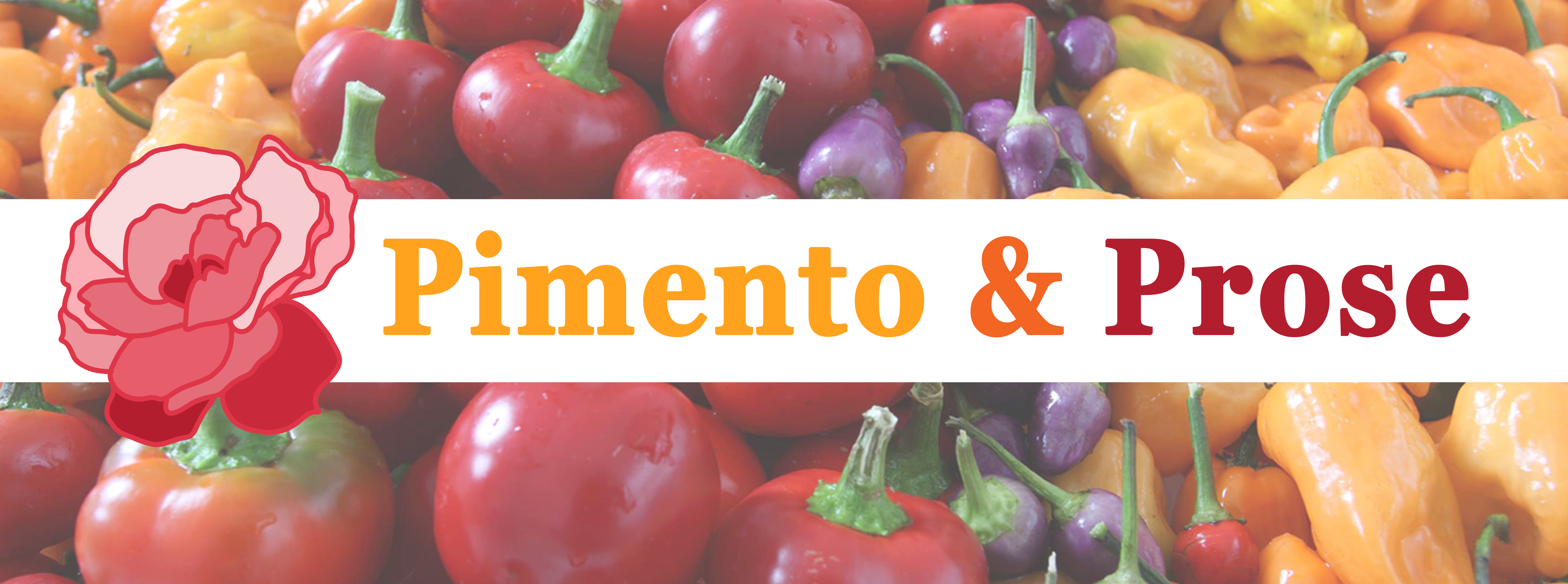 Pimento & Prose logo banner