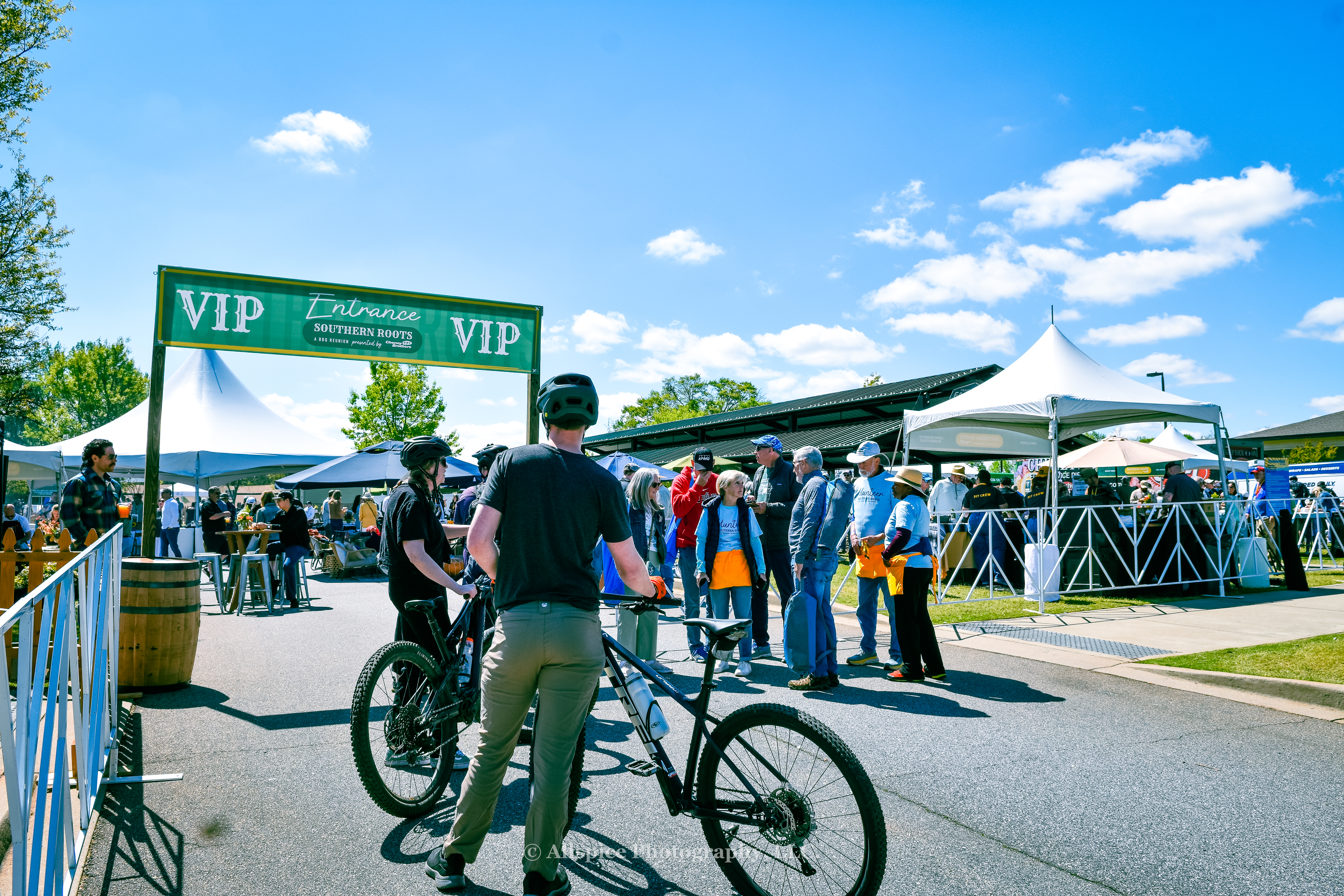 VIP Entrance at Southern Roots Reunion at Trailblazer Park in Travelers Rest, SC. Photo by Allspice Photography, LLC.