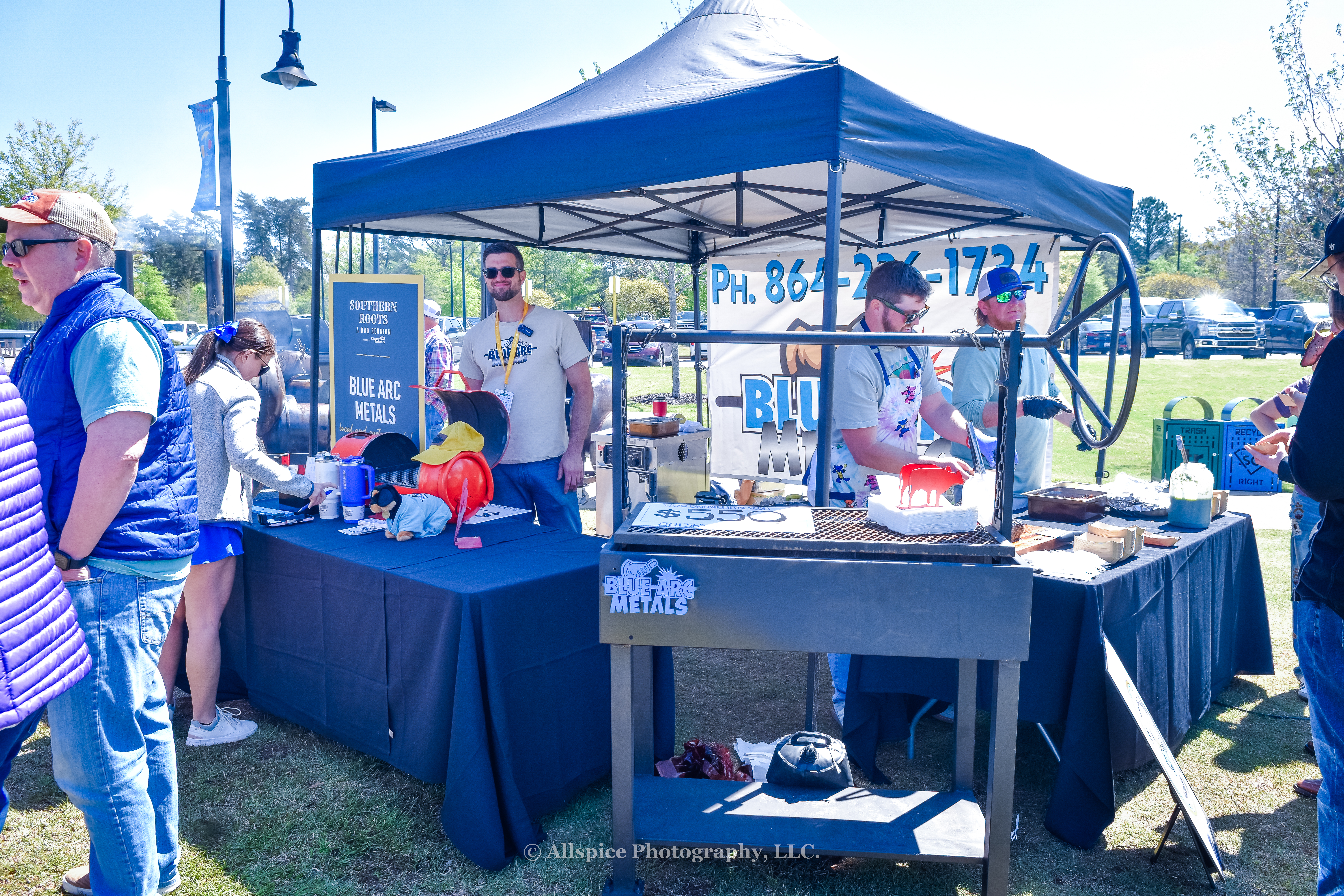 Blue Arc Metals at Southern Roots Reunion in Travelers Rest, SC. Photo by Allspice Photography, LLC.