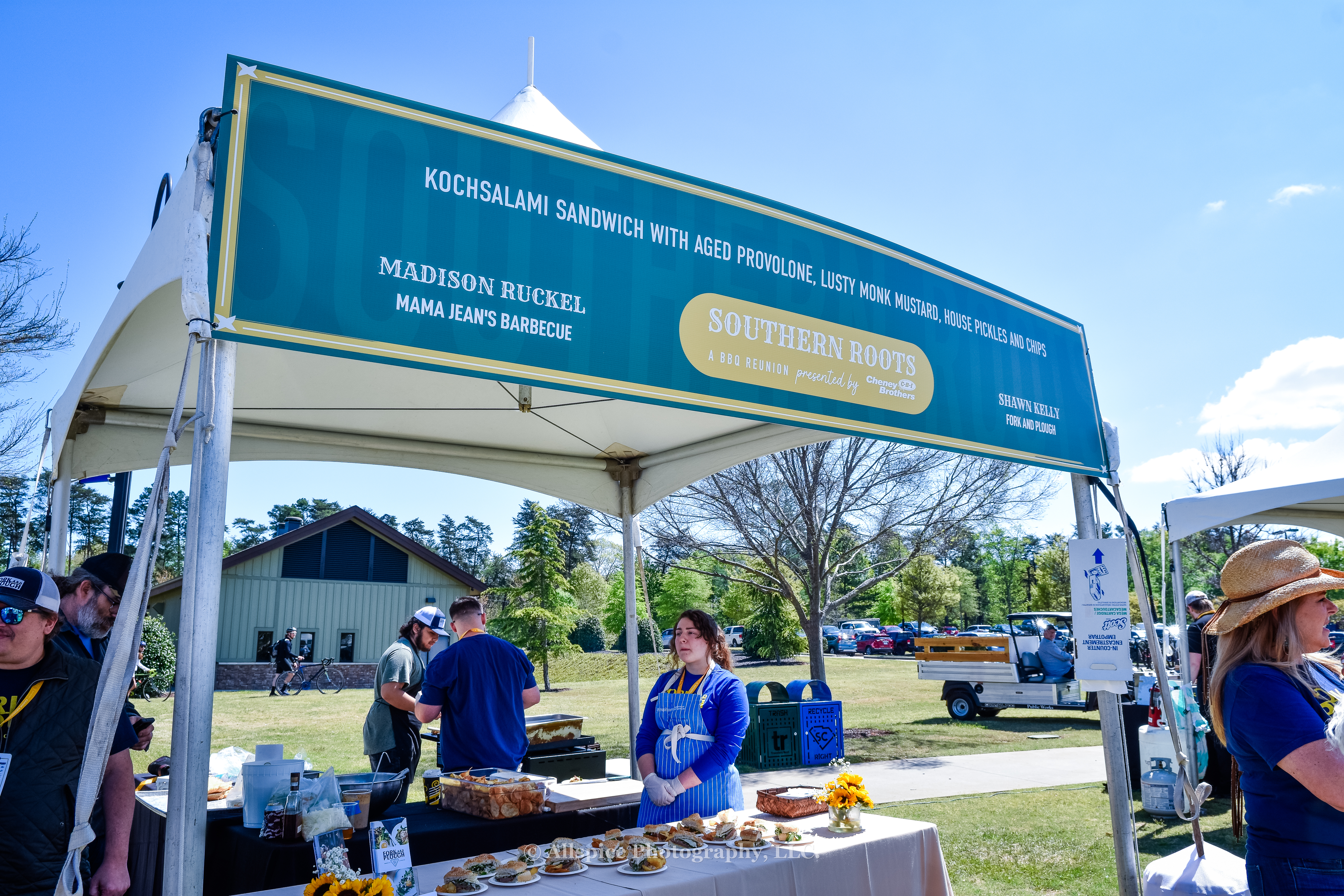 Mama Jean's BBQ and Fork and Plough at Southern Roots Reunion in Travelers Rest, SC. Photo by Allspice Photography, LLC.