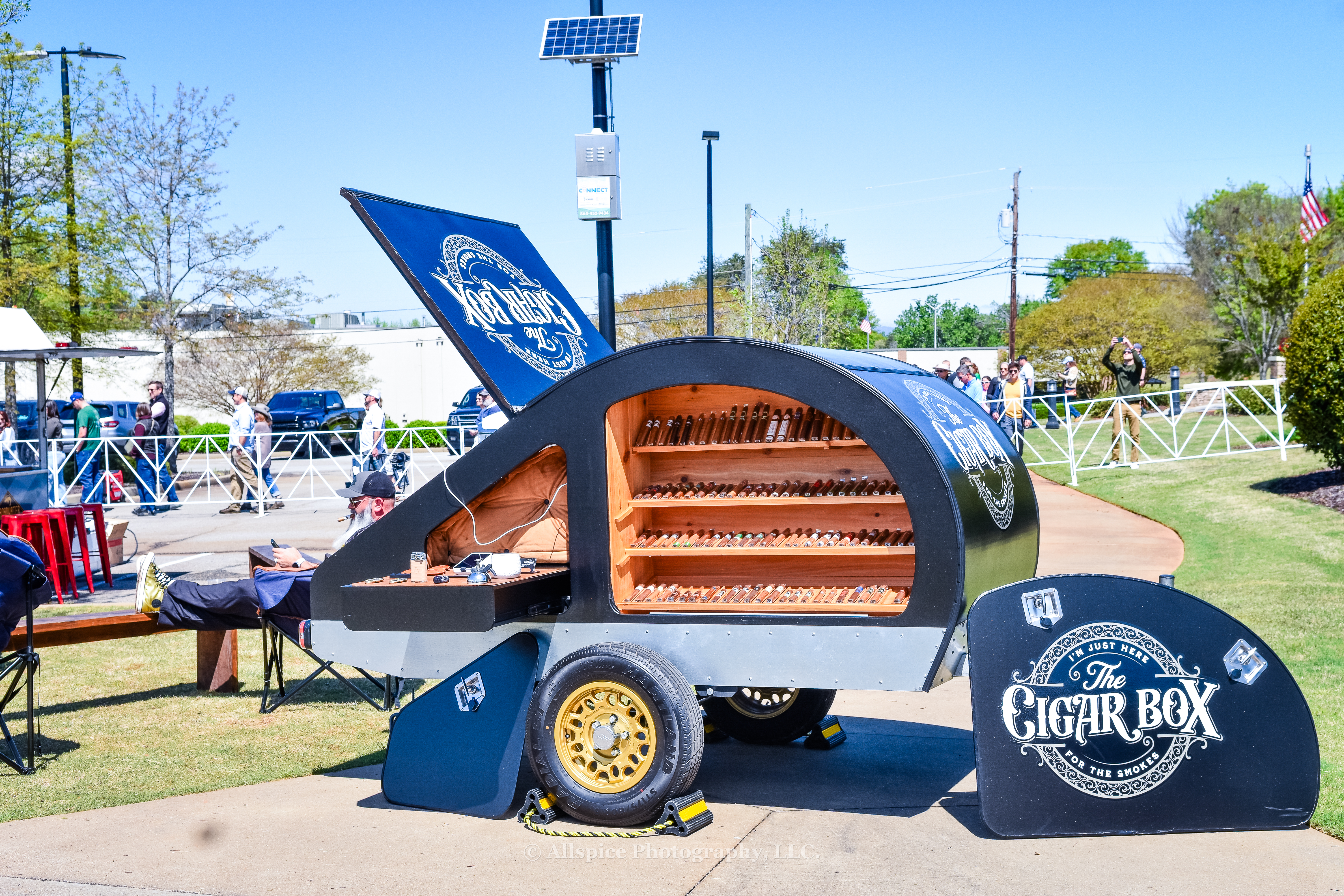 The Cigar Box at Southern Roots Reunion in Travelers Rest, SC. Photo by Allspice Photography, LLC.