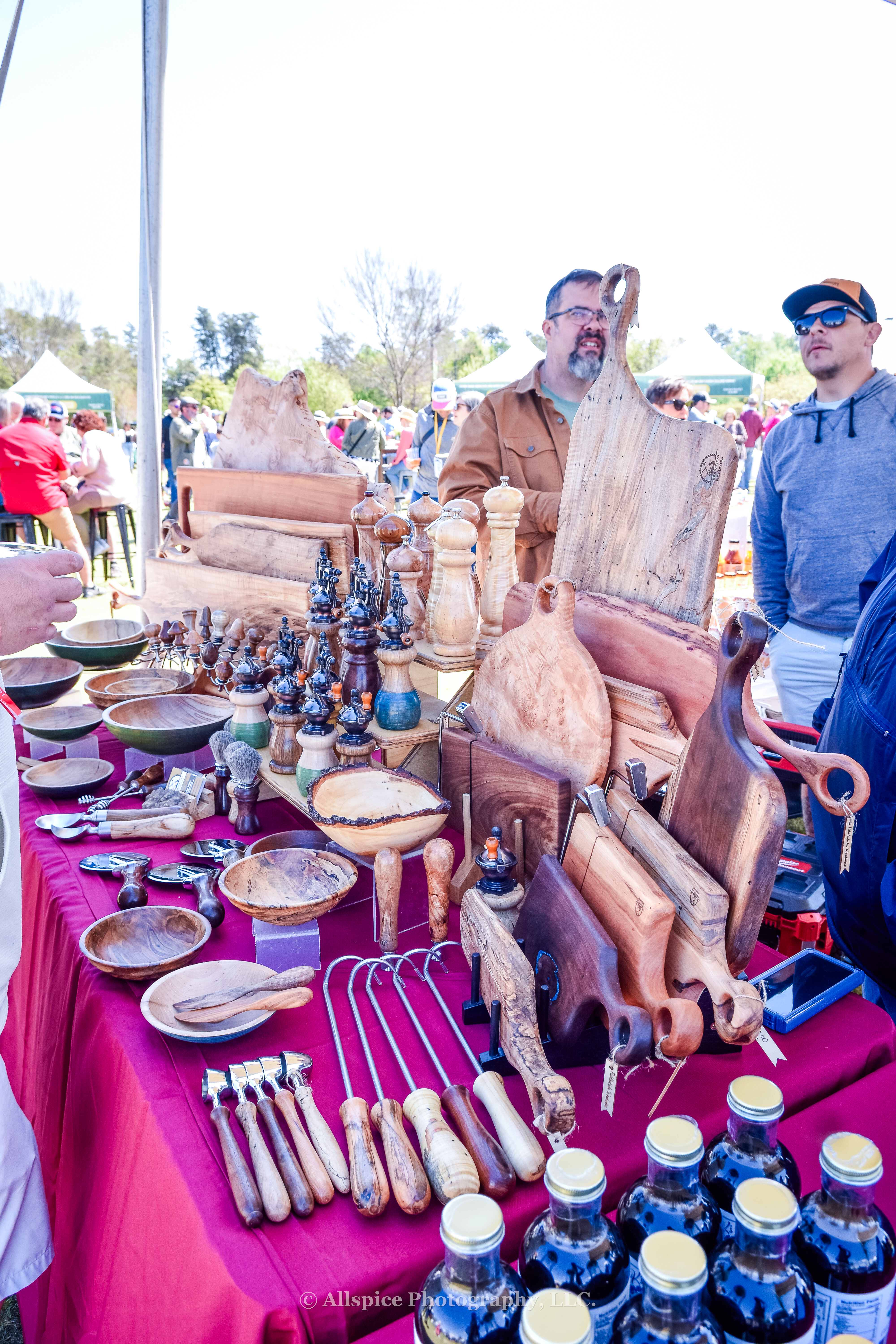 Fiddlesticks Woodwerx at Southern Roots Reunion in Travelers Rest, SC. Photo by Allspice Photography, LLC.